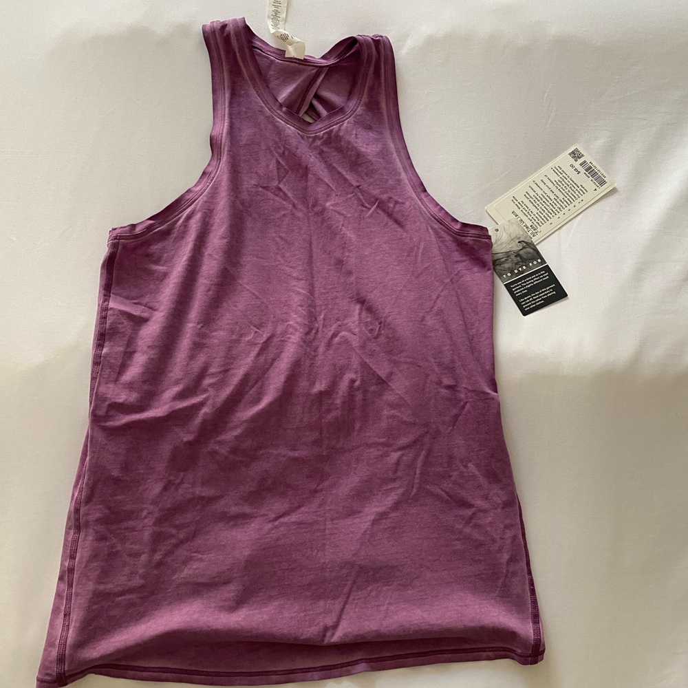 ALO Yoga Purple Tank Top